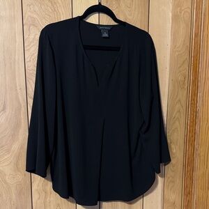 Investments Elegant Black Blouse